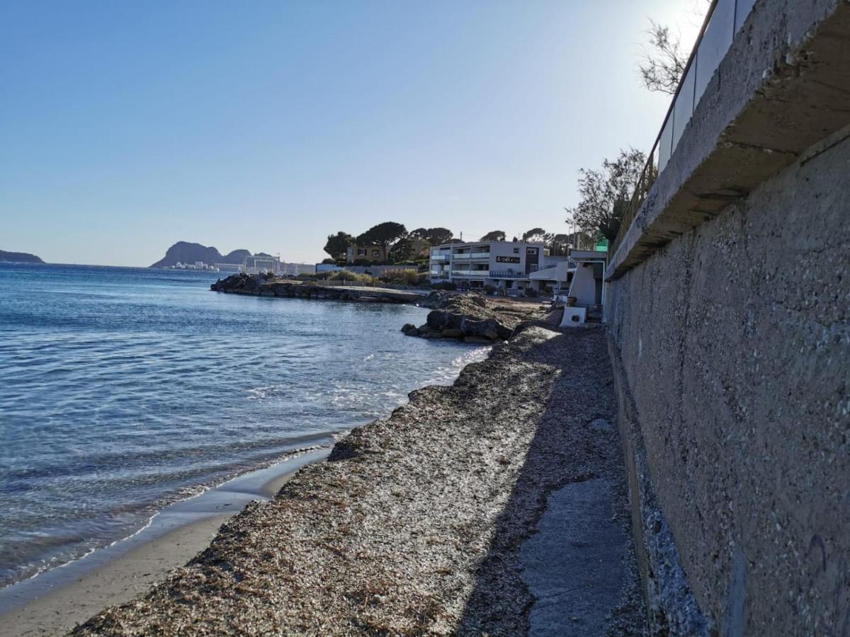 Les Pieds Dans L'Eau Plage Saint-Jean La Ciotat Exterior foto
